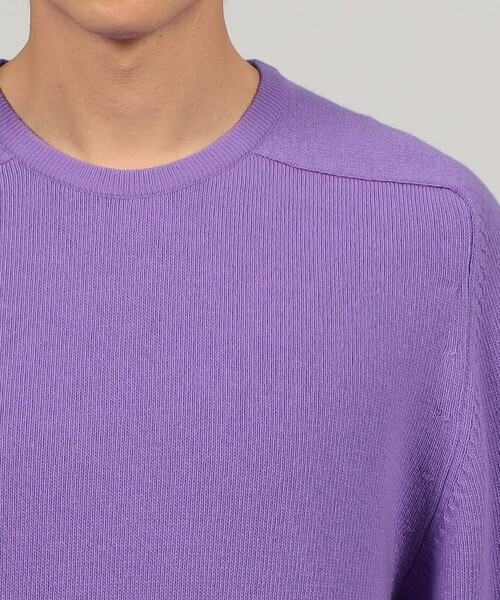 Glenmac グレンマック スコットランド製 ニット セーター 紫 ウール Glenmac グレンマック スコットランド製 ニット セーター 紫 ウール