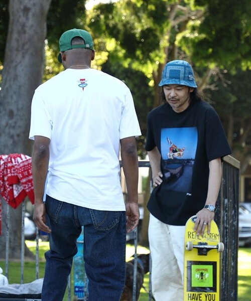 hosoi Tシャツ CHALLENGER/HOSOI LOGO SHORT SLEEVE TEE｜Daytona Park(FREAK'S