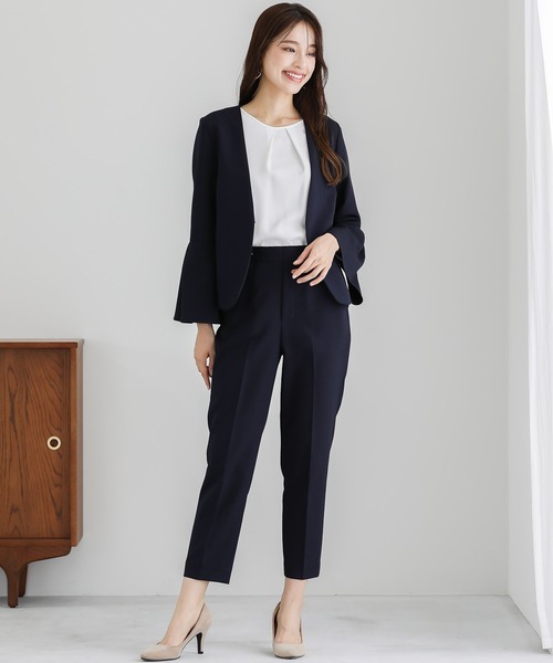 スーツ 洗濯機で洗える！UVカット！ストレッチ！防シワ！ダブルピケ