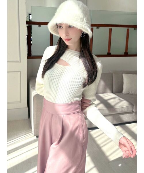 NUDE 売れ筋商品|||ヌード ニット&セーター アウター レディース Sweaters Pink ニット セーター レディース[品番：JOKW0014952]｜REAL STYLE