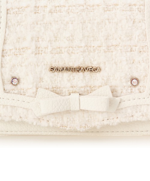 大人気!! SAMANTHAVEGA ソリッドリボンツイードパスケース SAMANTHAVEGA｜ソリッドリボンツイードパスケース | Rakuten