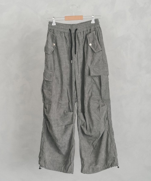 Shoowtime（ショウタイム） カーゴパンツ knee tuck corduroy cargo