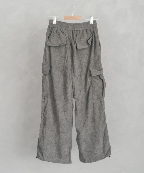 Shoowtime（ショウタイム） カーゴパンツ knee tuck corduroy cargo