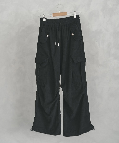 Shoowtime（ショウタイム） カーゴパンツ knee tuck corduroy cargo
