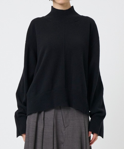 ニット セーター 「STUDIOUS/ステュディオス」Merino Wool Turtle Neck Knit/メリノウールタートルネックニット レデ STUDIOUS ニット セーター 「STUDIOUS/ステュディオス」Merino