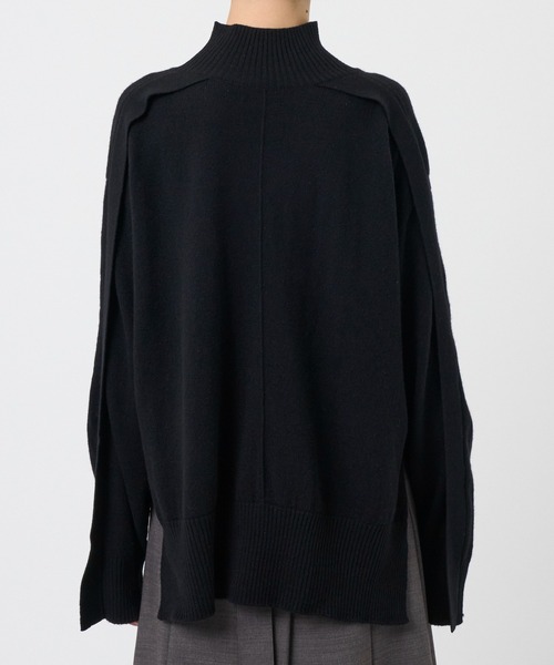 ニット セーター 「STUDIOUS/ステュディオス」Merino Wool Turtle Neck Knit/メリノウールタートルネックニット レデ STUDIOUS ニット セーター 「STUDIOUS/ステュディオス」Merino