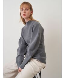 ❤️momo　ELENDEEKニット❤️ ELENDEEK ニット セーター カシミヤミックスフォルムニット