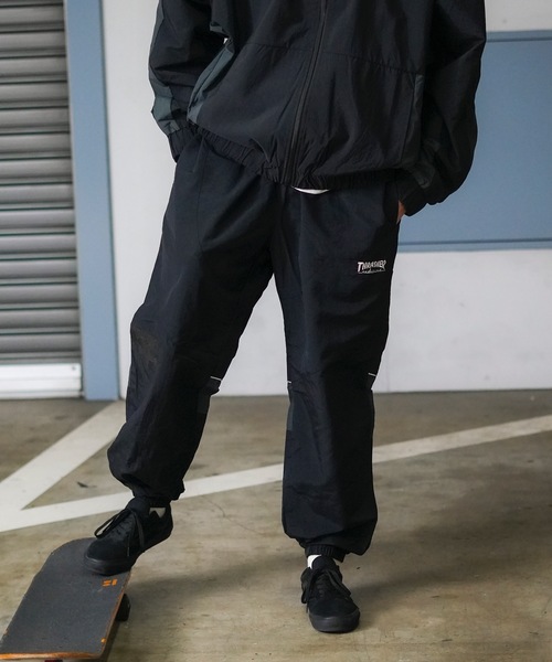 THRASHER ナイロンワッシャー裏メッシュパンツ mm5 THRASHER パンツ 「3」「THRASHER/スラッシャー」ナイロン