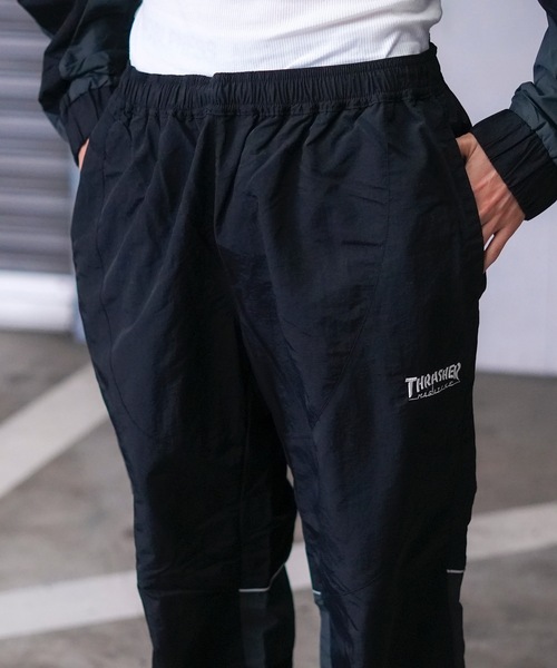 THRASHER パンツ WASHER NYLON PANTS/スラッシャー裏メッシュ