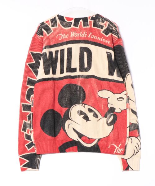 Desigual デシグアル　ニットカーディガンMサイズ Desigual セーター ニット ミッキーマウス カーディガンニット