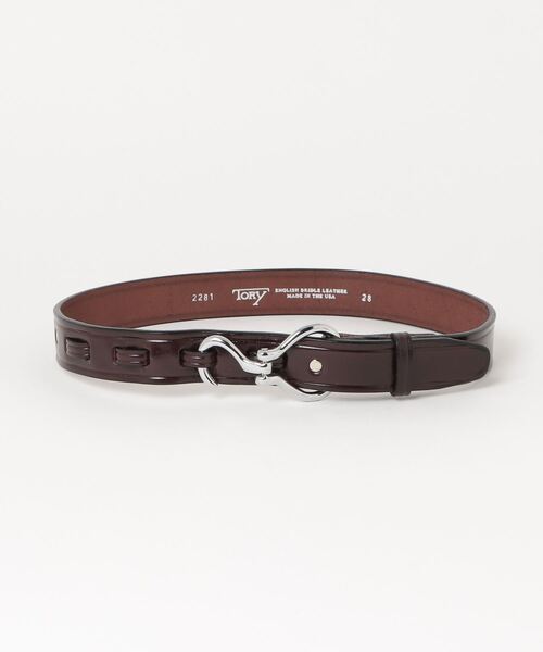 Tory 本革 ベルト 32 ブラウン TORY LEATHER (トリーレザー) メンズ レザーベルト アメリカ製 通販