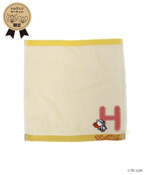 タオル 「公式」TOM and JERRY イニシャルハンドタオル : ZOZOTOWN