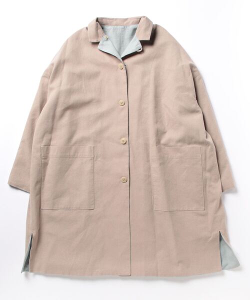 ✨未使用✨　☆コンジュペイエアデュートリステス☆ソフトメルトンステンカラーコート conges payes ADIEU TRISTESSE（コンジェ ペイエ アデュー