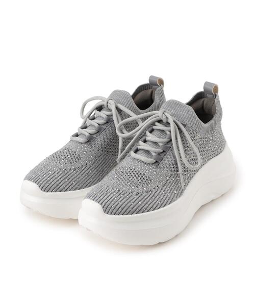 ESPERANZA（エスペランサ） スニーカー ラインストーンニット