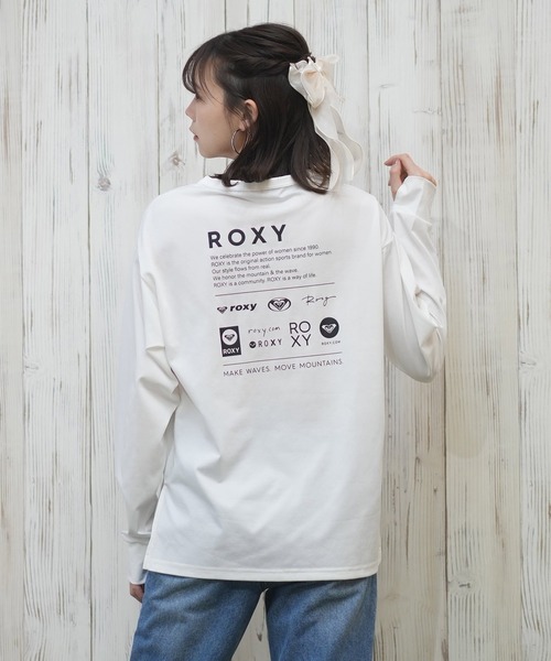 tシャツ ROXY/ロキシー 長袖ラッシュガード/着るUVケア/水陸両用 RLY251036 レディース