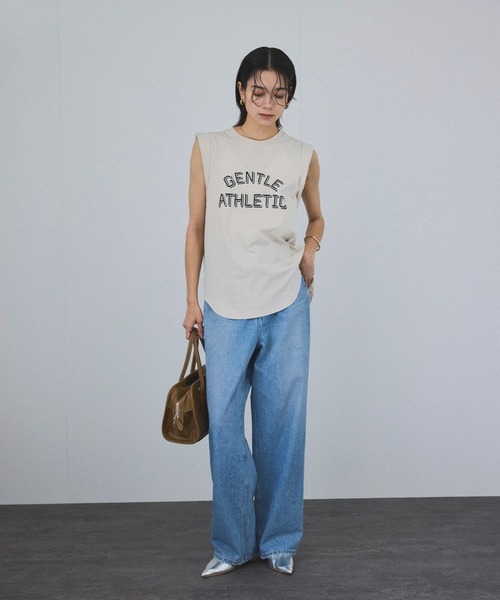 タンクトップ ノースリーブ 「WEB限定」「Americana（アメリカーナ） for SALON」別注タンクトップ2 レディース AMERICANA タンクトップ ノースリーブ 「WEB限定」「Americana