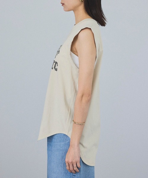 タンクトップ ノースリーブ 「WEB限定」「Americana（アメリカーナ） for SALON」別注タンクトップ2 レディース SALON adam et rope'｜【WEB限定】【Americana(アメリカーナ