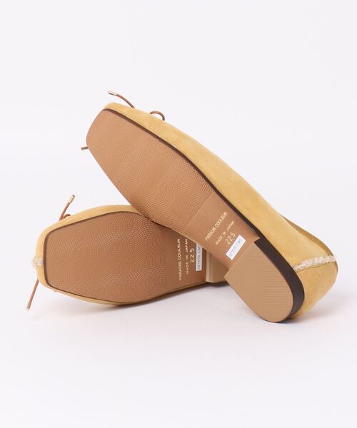 「PARADIS COULEUR」 フラットパンプス 23.5 キャメル レディース_画像3