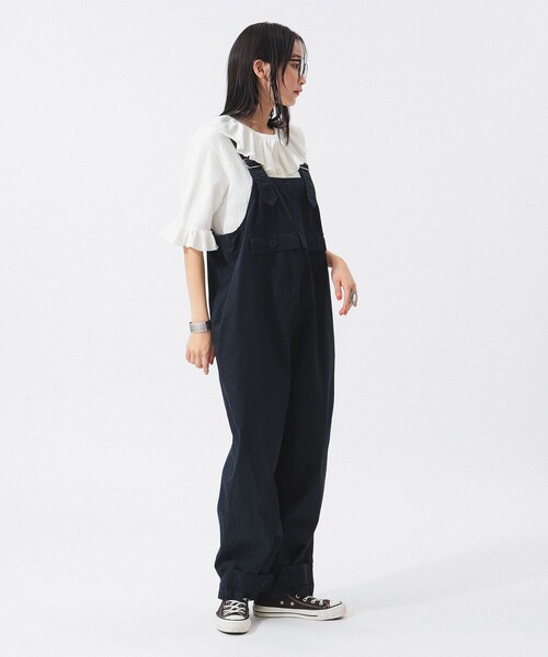 BEAMS BOY サロペット オーバーオール シャンブレー ユーロ