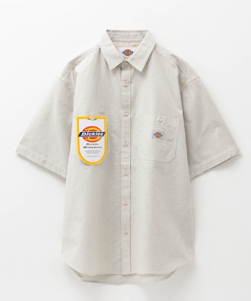 Dickies シャツ 別注 WORK SHIRT メンズ レディース : ZOZOTOWN