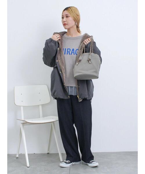 モスパーカー Samansa Mos2 blue（サマンサモスモスブルー） マウンテンパーカー F