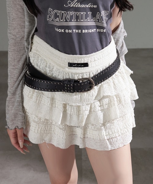 新品未使用品　JUICY COUTUREのミニスカート ティアードミニスカート | ファッション通販サイト NUGU