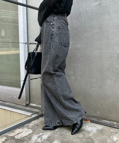continuer de NICE CLAUP ジーンズ デニム デニムパンツ 「履くだけで