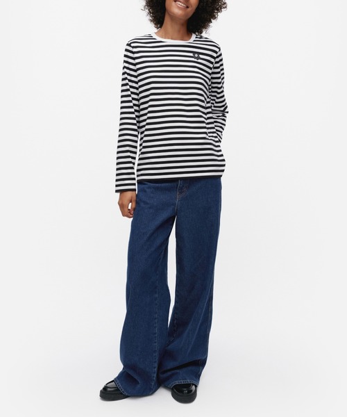 marimekko（マリメッコ） tシャツ Tasaraita / unisex shirt