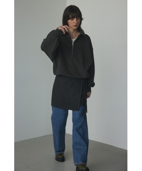 MOUSSY ニットスカート　ブラック BLACK BY MOUSSY 「BLACK MOUSSY」 ニットスカート FREE