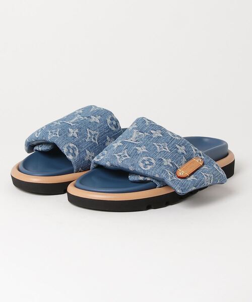 LOUIS VUITTON ルイ ヴィトン ビーチサンダル ラバー 水色 楽天市場】ラバー サンダル（ブランドルイ・ヴィトン