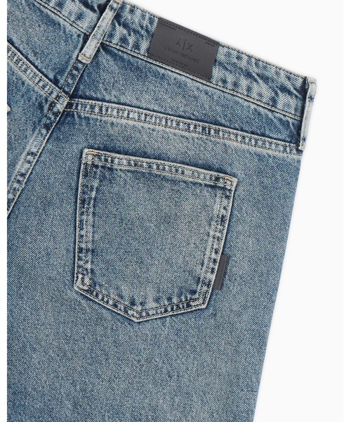 アルマーニエクスチェンジサイドパネルディテールデニムパンツ ARMANI EXCHANGE ジーンズ デニム デニムパンツ 「A|X