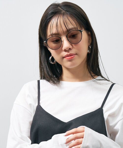 Zoff UNITED ARROWS SUNGLASSES ピンク カラーレンズ ua_photo01-1.jpg