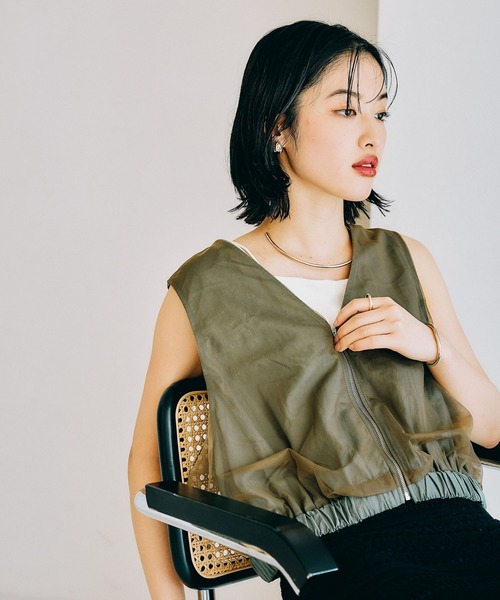 Her lip to コート アウター Louise Classic Tweed Jacket