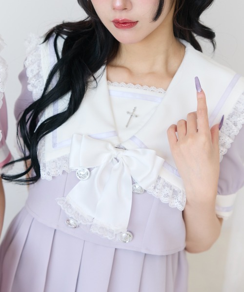 DearMyLove ワンピース 闇学園クロスワンピース : ZOZOTOWN Yahoo!店