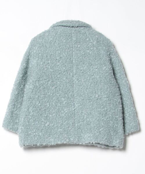 「nesessaire」 ツイードジャケット FREE ミント レディース_画像2