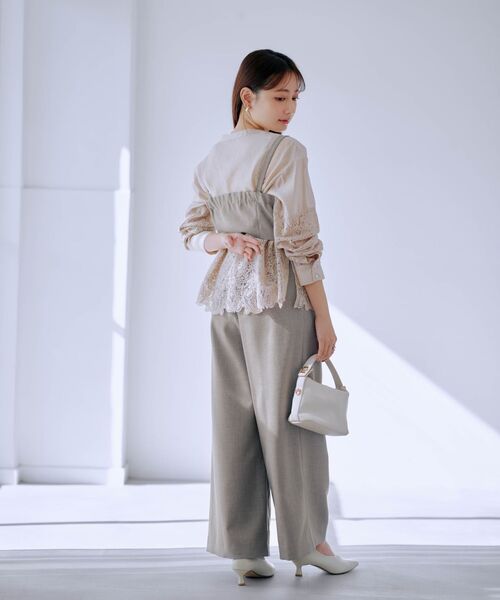 JUN MIKAMI◇オールインワン/--/コットン/BLK/WT23342ST-JM JUN MIKAMI