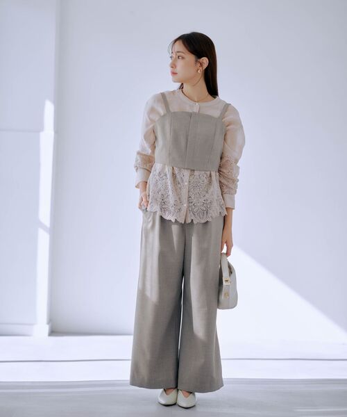 オールインワン ビスチェセットオールインワン 「低身長・小柄女性