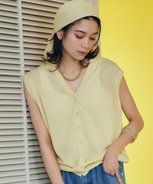 【BARNYARDSTOM】ニットベスト　オープンバック BARNYARDSTORM｜ライトニットベスト | Rakuten Fashion(楽天