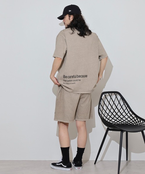 ヴィヴィアンウエストウッド 長袖トップス ショートパンツ セットアップ 変形 INTERGALACTIC BADGES ショートパンツ(ブラック)（メンズ