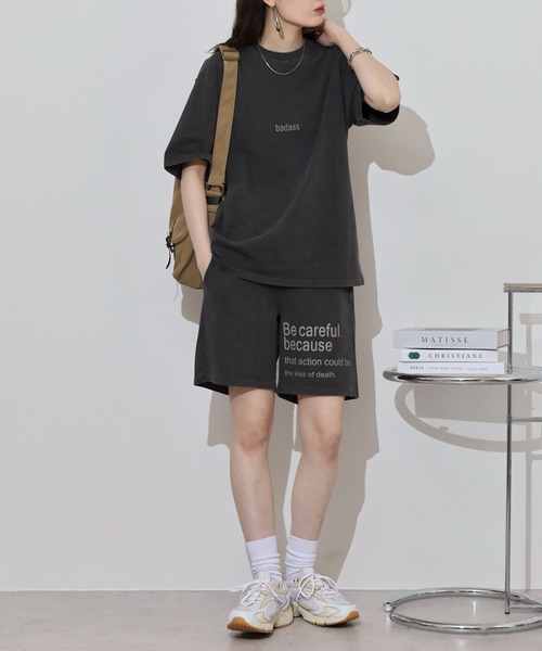 MMMM セットアップ 古着風 ヴィンテージ ピグメント加工 セットアップ