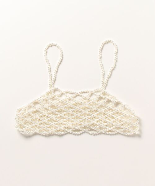 「paravion」 キャミソールブラウス FREE ホワイト レディース_画像2