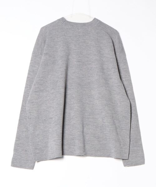 「CALLNE」 長袖ニット L グレー メンズ_画像2