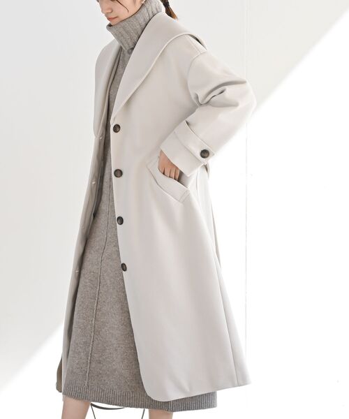 「rps」 コート フリー ブラウン レディース_画像3