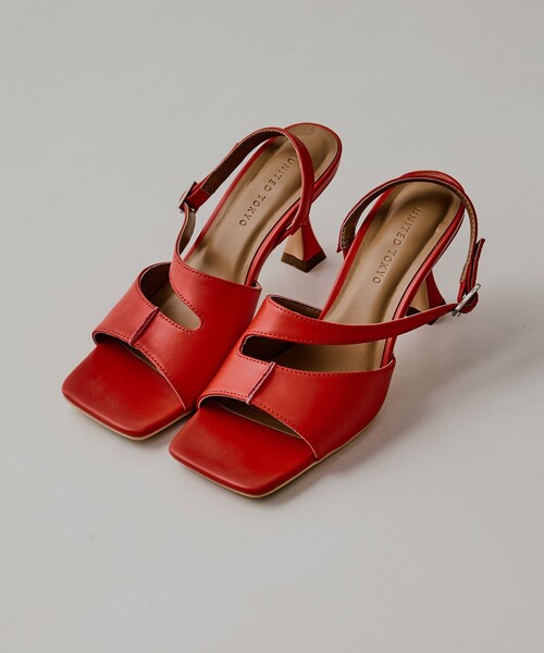 サンダル 「ZOZO限定！」Cow Leather Curvy Mule｜美脚見え/本革 レディースの画像