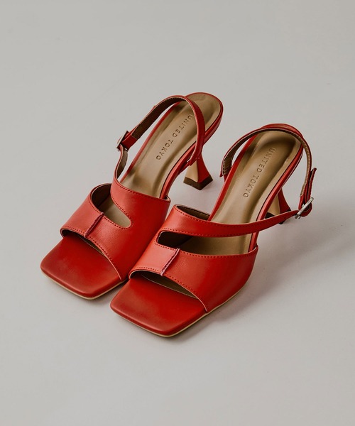 UNITED TOKYO（ユナイテッドトウキョウ） サンダル Cow Leather Curvy