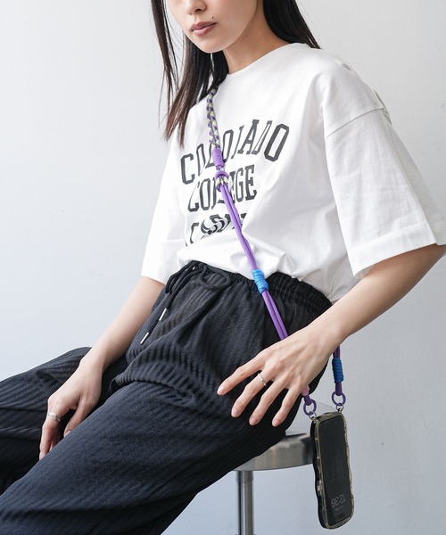 mili an deni（ミリアンデニ） ウォレットチェーン カラフルロープ