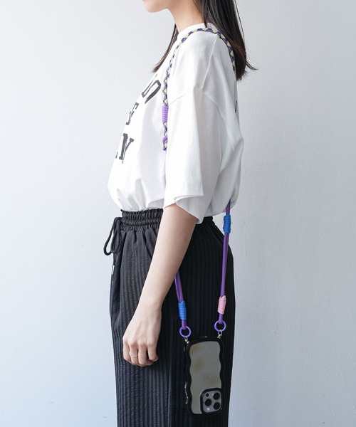 mili an deni（ミリアンデニ） ウォレットチェーン カラフルロープ