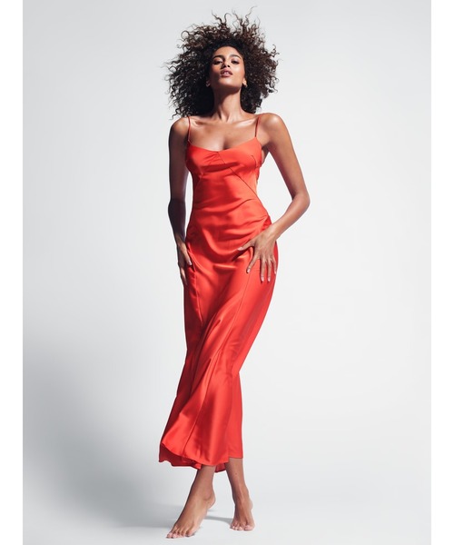 GapStudio ワンピース Gapstudio サテン スリップドレス : ZOZOTOWN