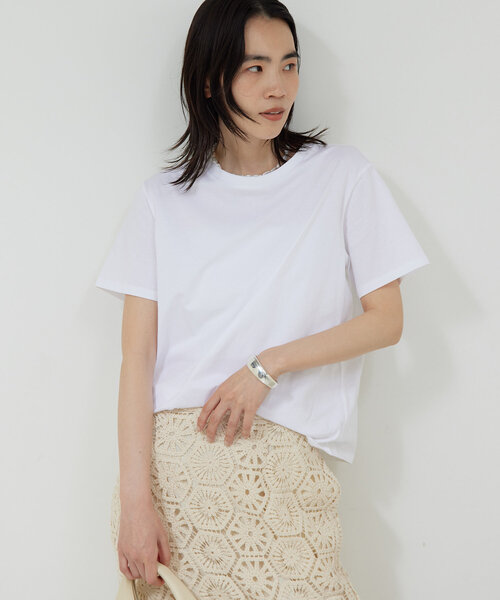 tシャツ 「La nature linge」ベーシッククルーTee レディース GALLARDAGALANTE tシャツ 「La nature linge」ベーシッククルー