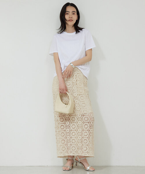 tシャツ 「La nature linge」ベーシッククルーTee レディース GALLARDAGALANTE tシャツ 「La nature linge」ベーシッククルー